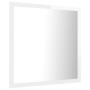 Glossy white acrylic bathroom mirror 40x8.5x37 cm by vidaXL, bathroom vanities - Ref: Foro24-804913, Price: 28,53 €, Discount: %