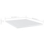 Estante estantería 8uds contrachapada blanco brillo 40x50x1,5cm de vidaXL, Estanterías - Ref: Foro24-805197, Precio: 44,24 €,...