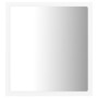 White acrylic LED bathroom mirror 40x8.5x37 cm by vidaXL, bathroom vanities - Ref: Foro24-804908, Price: 28,06 €, Discount: %