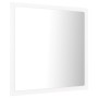 White acrylic LED bathroom mirror 40x8.5x37 cm by vidaXL, bathroom vanities - Ref: Foro24-804908, Price: 28,06 €, Discount: %