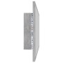 Espejo de baño LED acrílico gris hormigón 90x8,5x37 cm de vidaXL, Tocadores de baño - Ref: Foro24-804936, Precio: 45,21 €, De...