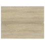 Sonoma oak veneer bathroom cabinet 60x38.5x45 cm by vidaXL, Bathroom furniture - Ref: Foro24-804740, Price: 58,04 €, Discount: %