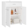 Armario de baño madera contrachapada blanco 60x33x80 cm de vidaXL, Muebles de baño - Ref: Foro24-805024, Precio: 63,75 €, Des...