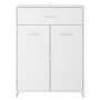 Armario de baño madera contrachapada blanco 60x33x80 cm de vidaXL, Muebles de baño - Ref: Foro24-805024, Precio: 63,75 €, Des...