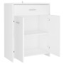 Armario de baño madera contrachapada blanco 60x33x80 cm de vidaXL, Muebles de baño - Ref: Foro24-805024, Precio: 63,75 €, Des...