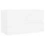 White engineered wood washbasin cabinet 80x38.5x45 cm by vidaXL, Bathroom furniture - Ref: Foro24-804746, Price: 51,39 €, Dis...