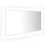 White acrylic LED bathroom mirror 90x8.5x37 cm by vidaXL, bathroom vanities - Ref: Foro24-804932, Price: 45,82 €, Discount: %