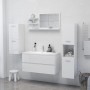 Bathroom mirror in glossy white plywood 90x10.5x45 cm by vidaXL, bathroom vanities - Ref: Foro24-805021, Price: 34,99 €, Disc...