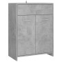 Bathroom cabinet made of gray concrete plywood, measuring 60x33x80 cm. by vidaXL, Bathroom furniture - Ref: Foro24-805028, Pr...