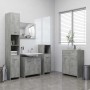 Bathroom cabinet made of gray concrete plywood, measuring 60x33x80 cm. by vidaXL, Bathroom furniture - Ref: Foro24-805028, Pr...