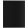 Shelf shelf 8 units glossy black plywood 40x50x1.5cm by vidaXL, Shelves - Ref: Foro24-805199, Price: 39,30 €, Discount: %