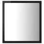 Glossy black acrylic bathroom mirror 40x8.5x37 cm by vidaXL, bathroom vanities - Ref: Foro24-804914, Price: 29,48 €, Discount: %