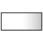 LED acrylic glossy gray bathroom mirror 90x8.5x37 cm by vidaXL, bathroom vanities - Ref: Foro24-804934, Price: 37,52 €, Disco...