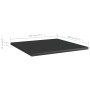 Shelf shelf 8 units glossy black plywood 40x40x1.5cm by vidaXL, Shelves - Ref: Foro24-805183, Price: 42,89 €, Discount: %