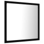 Glossy black acrylic bathroom mirror 40x8.5x37 cm by vidaXL, bathroom vanities - Ref: Foro24-804909, Price: 26,52 €, Discount: %