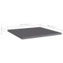 Shelf shelving unit 8 pcs plywood glossy gray 40x40x1.5 cm by vidaXL, Shelves - Ref: Foro24-805185, Price: 43,38 €, Discount: %