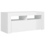 TV cabinet with bright white LED lights 90x35x40 cm by vidaXL, TV Furniture - Ref: Foro24-804325, Price: 82,59 €, Discount: %