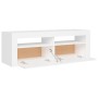 TV cabinet with white LED lights 120x35x40 cm by vidaXL, TV Furniture - Ref: Foro24-804310, Price: 79,28 €, Discount: %