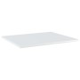 Shelf shelf 8 units glossy white plywood 60x50x1.5cm by vidaXL, Shelves - Ref: Foro24-805277, Price: 66,99 €, Discount: %