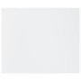 Shelf shelf 8 units glossy white plywood 60x50x1.5cm by vidaXL, Shelves - Ref: Foro24-805277, Price: 66,99 €, Discount: %