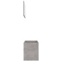 Bathroom furniture set, 2 pieces, gray plywood concrete by vidaXL, Bathroom furniture - Ref: Foro24-804804, Price: 69,01 €, D...