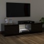 Mueble de TV con luces LED negro brillante 120x30x35,5 cm de vidaXL, Muebles TV - Ref: Foro24-804290, Precio: 115,03 €, Descu...