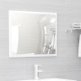 Bathroom furniture set, 2 pieces, plywood, glossy white. by vidaXL, Bathroom furniture - Ref: Foro24-804878, Price: 58,46 €, ...