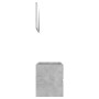 Concrete gray plywood 2-piece bathroom furniture set by vidaXL, Bathroom furniture - Ref: Foro24-804885, Price: 77,06 €, Disc...