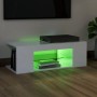 TV cabinet with bright white LED lights 90x39x30 cm by vidaXL, TV Furniture - Ref: Foro24-804244, Price: 59,85 €, Discount: %