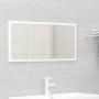 Conjunto de muebles de baño 2 piezas contrachapada blanco de vidaXL, Muebles de baño - Ref: Foro24-804881, Precio: 80,88 €, D...