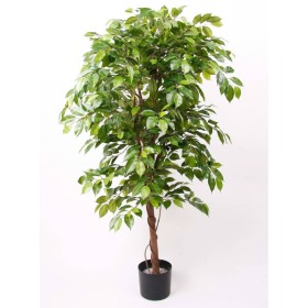 Emerald Deluxe artificial Ficus tree in pot 140 cm by Emerald, artificial flora - Ref: Foro24-435923, Price: 195,99 €, Discou...