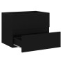 2-piece black plywood bathroom furniture set by vidaXL, Bathroom furniture - Ref: Foro24-804873, Price: 61,46 €, Discount: %