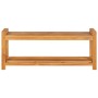 Solid teak wood bench 120 cm by vidaXL, Benches for halls and storage - Ref: Foro24-325276, Price: 129,86 €, Discount: %