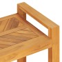 Solid teak wood bench 120 cm by vidaXL, Benches for halls and storage - Ref: Foro24-325276, Price: 129,86 €, Discount: %