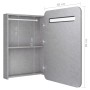 Bathroom cabinet with mirror and LED concrete gray 60x11x80 cm by vidaXL, bathroom vanities - Ref: Foro24-326502, Price: 137,...