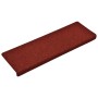 Stair mats 5 units burgundy red 65x21x4 cm by vidaXL, Stair mats - Ref: Foro24-149730, Price: 23,50 €, Discount: %