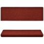 Stair mats 5 units burgundy red 65x21x4 cm by vidaXL, Stair mats - Ref: Foro24-149730, Price: 23,50 €, Discount: %