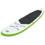 Grünes und weißes aufblasbares Paddel-Surfbrett-Set von vidaXL, Paddleboards - Ref: Foro24-92732, Preis: 217,28 €, Rabatt: %