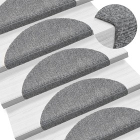 Self-adhesive stair mats 5 pcs gray 56x17x3 cm by vidaXL, Stair mats - Ref: Foro24-149680, Price: 18,55 €, Discount: %