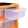 Organizer mit mehreren Schubladen und 18 Zwischenschubladen 38x16x47 cm von vidaXL, Werkzeugkästen - Ref: Foro24-149597, Prei...