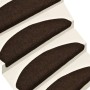 Self-adhesive stair tread mat 10 units 65x21x4 cm brown by vidaXL, Stair mats - Ref: Foro24-149712, Price: 18,22 €, Discount: %