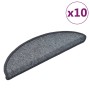 Stair mats 10 units dark gray 56x17x3 cm by vidaXL, Stair mats - Ref: Foro24-149737, Price: 35,66 €, Discount: %