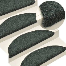 Self-adhesive stair mat 10 pcs 56x17x3 cm green by vidaXL, Stair mats - Ref: Foro24-149697, Price: 29,68 €, Discount: %