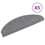 Self-adhesive stair treads 5 pcs gray 65x21x4 cm by vidaXL, Stair mats - Ref: Foro24-149704, Price: 18,85 €, Discount: %