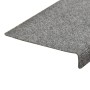 Alfombrillas de escalera 5 unidades gris claro 65x21x4 cm de vidaXL, Alfombrillas para escalones - Ref: Foro24-149728, Precio...