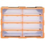 Multi-drawer organizer with 8 large drawers 52x16x37 cm by vidaXL, Toolboxes - Ref: Foro24-149599, Price: 52,55 €, Discount: %