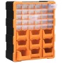 Multi-drawer organizer with 39 drawers 38x16x47 cm by vidaXL, Toolboxes - Ref: Foro24-149603, Price: 51,01 €, Discount: %