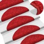 Stair mats 5 units red 56x17x3 cm by vidaXL, Stair mats - Ref: Foro24-149796, Price: 28,99 €, Discount: %