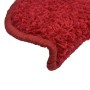 Stair mats 5 units red 56x17x3 cm by vidaXL, Stair mats - Ref: Foro24-149796, Price: 28,99 €, Discount: %