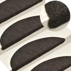 Self-adhesive stair mats 10 pcs anthracite 65x21x4 cm by vidaXL, Stair mats - Ref: Foro24-149715, Price: 31,99 €, Discount: %